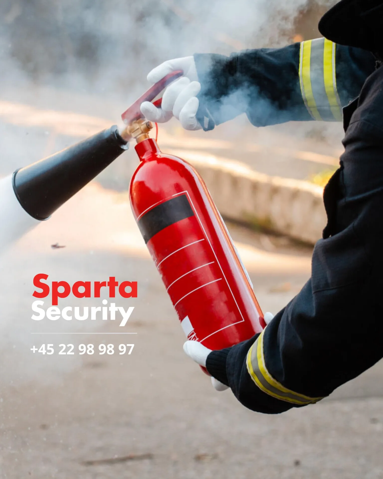 professionel brandvagt – Security Security brandvagt til brandrelaterede opgaver – København, Frederiksberg, Amager, Lyngby og omegn