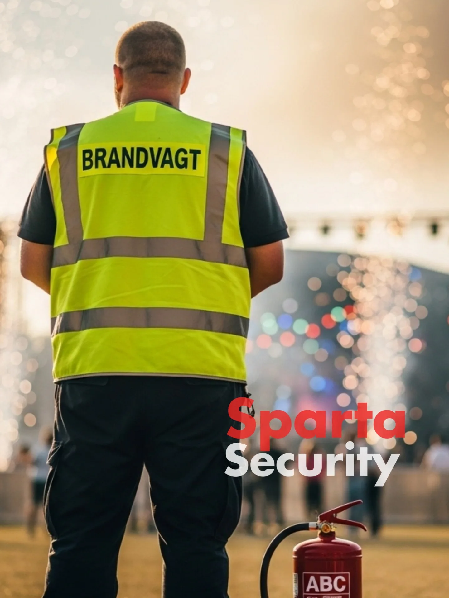 Sparta Security Brandvagt til event