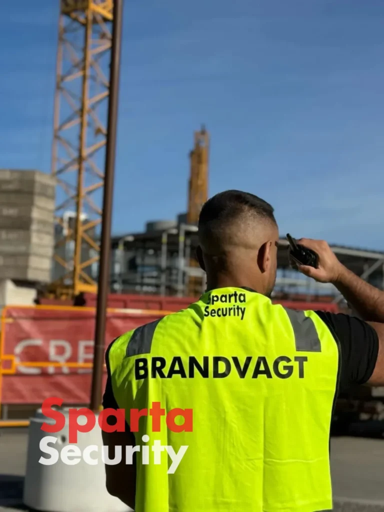 sparta security.dk brandvagt medarbejder til brandrelaterede opgaver i Fyn